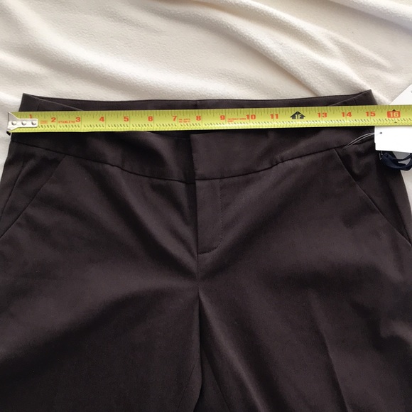 NWT Halogen womens brown long pants size 4 from Nordstrom - Picture 6 of 8